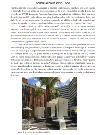 muestra del libro Libro gobernando desde el lodo